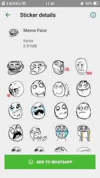 StickWA : Memes Stickers For Whatsapp screenshot 2