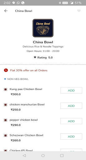 Flash - Food Delivery App screenshot 4