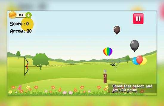 Balloon Shoot Archery screenshot 2