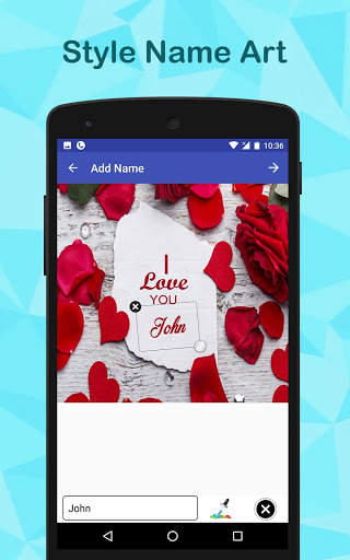 My Name Art: Text on Pictures screenshot 2