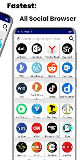 Fast: all social browser for U screenshot 3