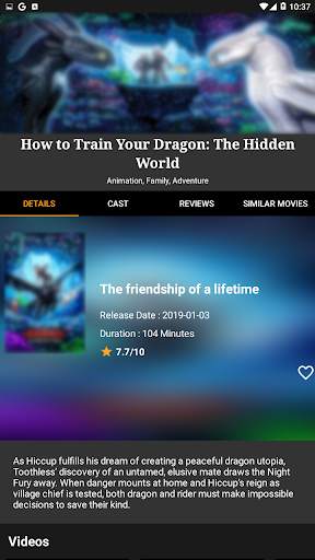 NEW Cinema Hd Infos screenshot 2