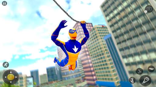 Spider Hero Gangster Game - Crime City Rope Hero screenshot 2