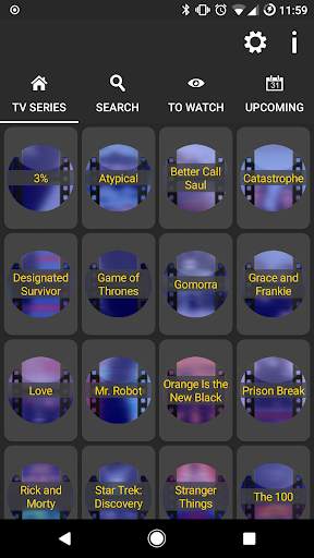 Tv Series Time Manager screenshot 1