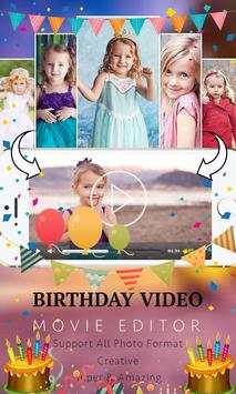 Happy Birthday Video Editor screenshot 2