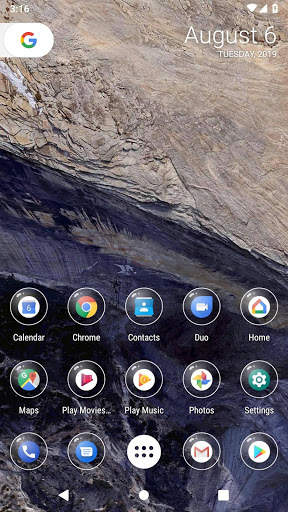 Droplet : Icon Mask for Nova Launcher screenshot 1