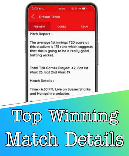 Dream Team 11 - Dream Cricket  Football Prediction screenshot 2