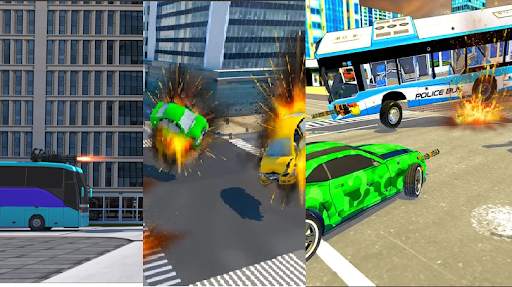 Monster Bus Car Transform - Car Fighting games screenshot 1