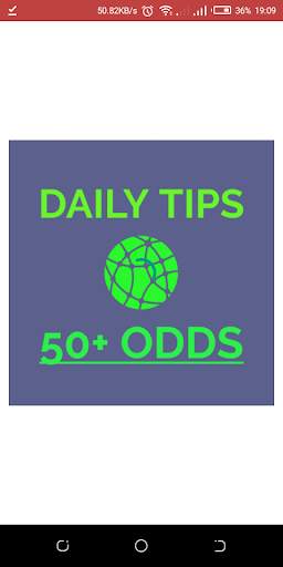 DAILY TIPS 50  ODDS screenshot 1