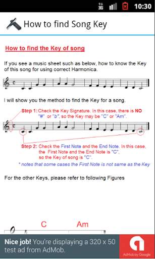 Harmonica Tabs (Music Theory and Midi) screenshot 23