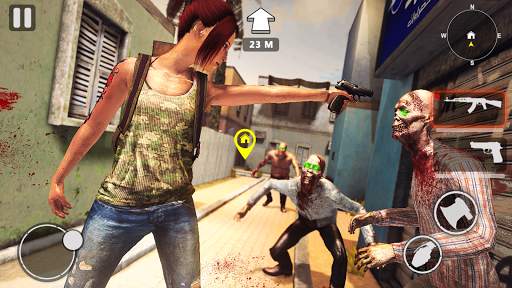 Death Invader: Zombie Survival Shooting Game screenshot 20
