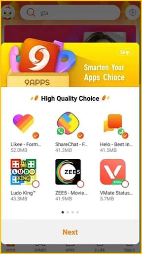 9 app Mobile Market,9 Apps, App Tips screenshot 1