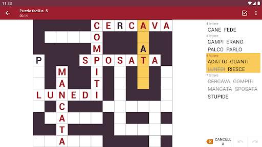 Crucintarsio (Cruciverba) screenshot 15