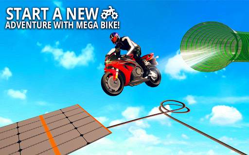 Mega Ramp Bike Racing - Moto Stunt Master screenshot 3