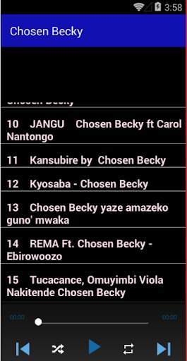 Chosen Becky songs offline screenshot 2