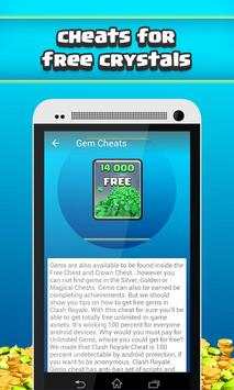 Gem Cheats for Clash Royale screenshot 2