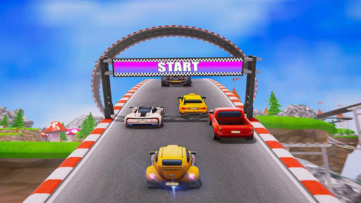 Mini Car Racing Rush: Sports Cars 2020 Games screenshot 2