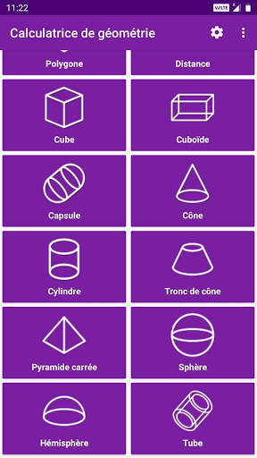 Calculatrice de géométrie screenshot 2