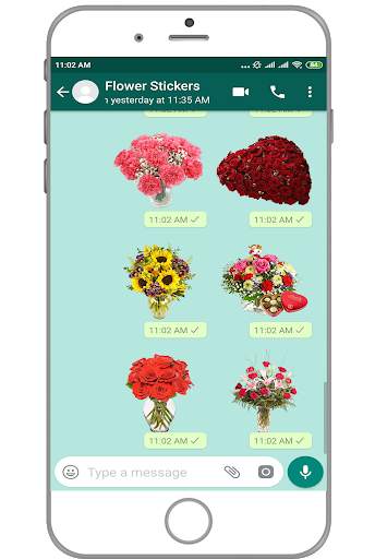 WAStickerApps - Flower Stickers for WA screenshot 7