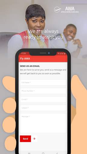 Africa World Airlines screenshot 5