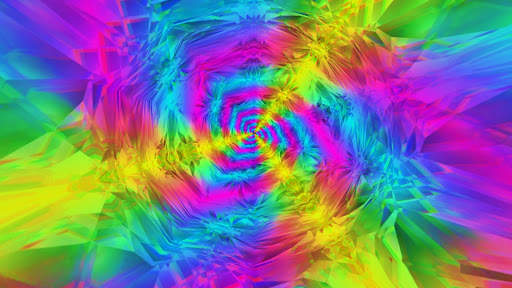 Crystal Tunnels Live Wallpaper screenshot 1