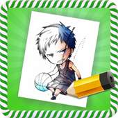 How To Draw :Kuroko no Basket Characters 1.6.370