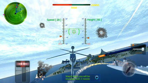 Helicopter-GunShip-AirCombat -Sky(3D) screenshot 1