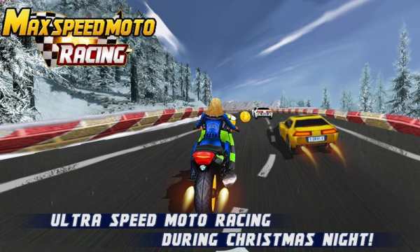 Max. Speed Moto Racing screenshot 1