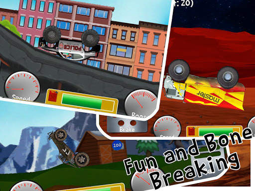 MONSTER TRUCK FREE RACING GAME - OFFROAD CAR RACE screenshot 3