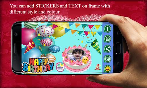 Photo and Name on Birthday Cake-New screenshot 3