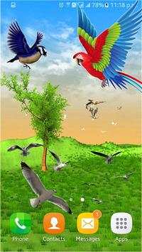 Flying Birds Live Wallpaper 3D Phone Backgrounds screenshot 4