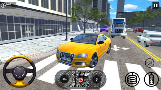 Taxi Mania Car Simulator Games screenshot 2