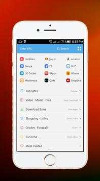 New Uc browser 2020 Fast & secure screenshot 4