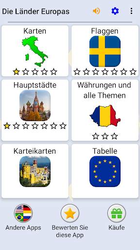 Länder Europas: Karten, Flaggen und Hauptstädte screenshot 3