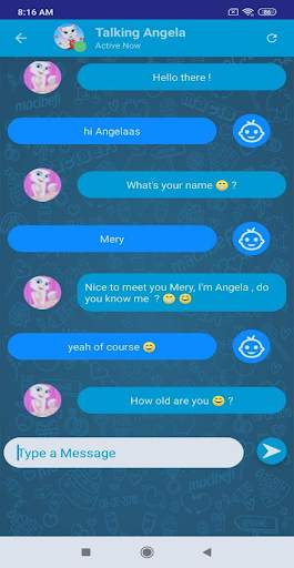 Angela’s 📱 talking & Video Call   Chat Simulator screenshot 3
