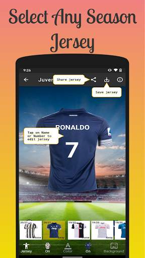 Football Jersey Maker screenshot 5