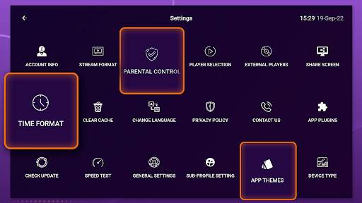 IPTV Smart Purple Player screenshot 7