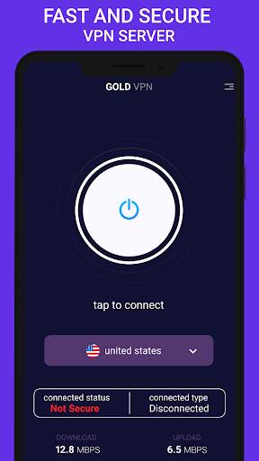 Gold VPN - Free VPN Proxy, Secure VPN, Hotspot screenshot 3