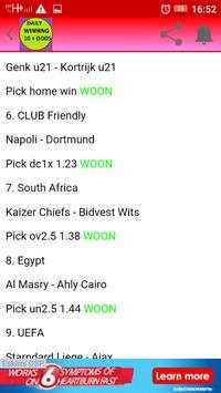 DAILY WINNING 10+ ODDS screenshot 2