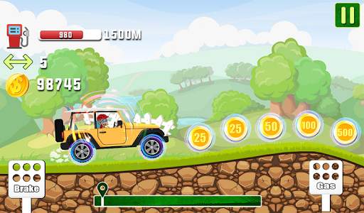 2D Jeep Racing Adventure screenshot 6