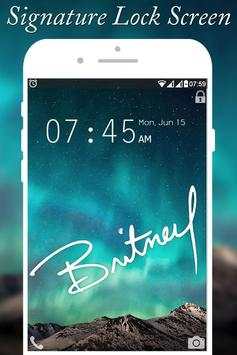 Signature Screen Lock स्क्रीनशॉट 4