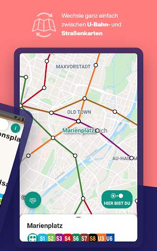 U-Bahn München MVG Karte screenshot 8