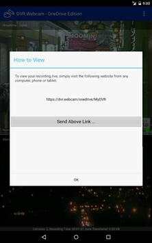DVR.Webcam - OneDrive Edition screenshot 11