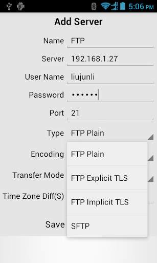 FTP Sprite (FTP Client) screenshot 2