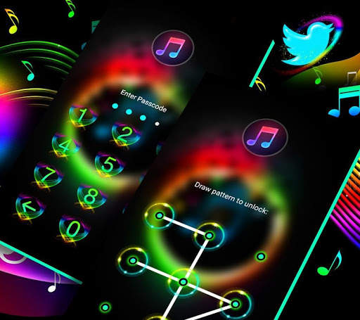 Music Launcher Theme 4 تصوير الشاشة