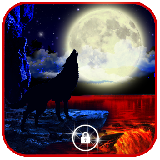 Wolf Magic live wallpaper icon