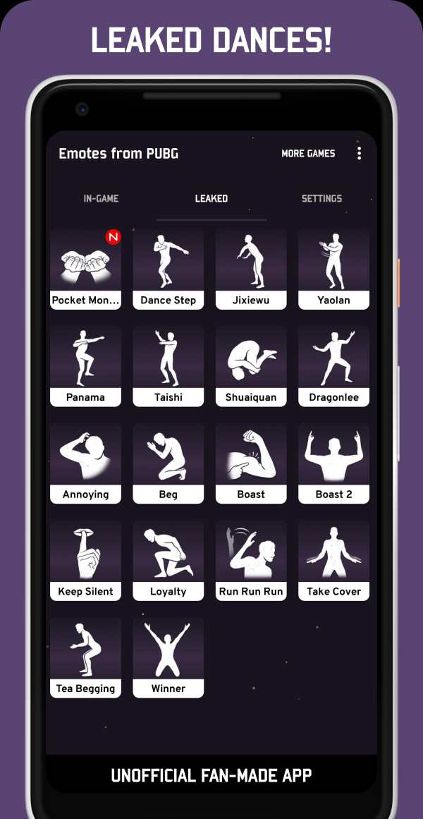 Emotes from PUBG - Leaked Dances! screenshot 2