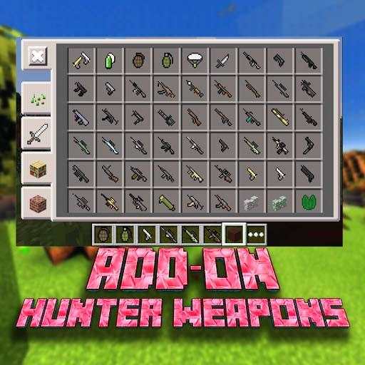 Hunter Weapons Add-on For Minecraft 3.3.3