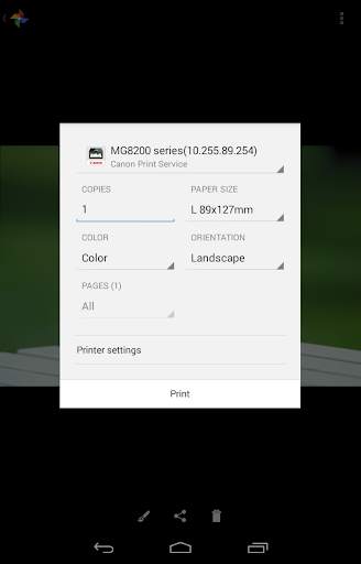 Canon Print Service screenshot 4