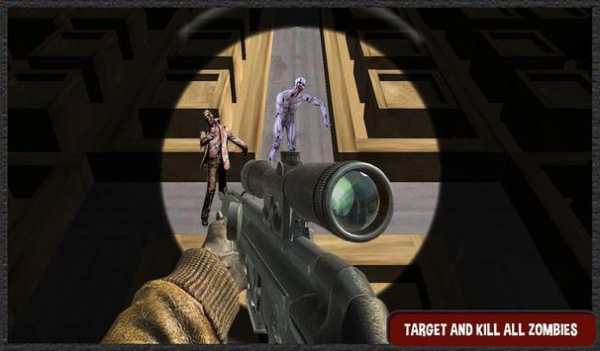 Zombie kelangsungan hidup Gun screenshot 15